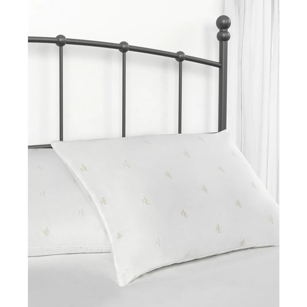 商品Ralph Lauren|Logo Firm Density Down Alternative 2-Pack Pillows, King,价格¥112,第1张图片