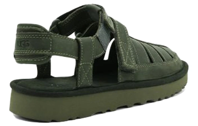 商品[国内直发] UGG|Dune Fisherman 舒适百搭 罗马凉鞋 男款 苔绿色,价格¥393,第6张图片详细描述