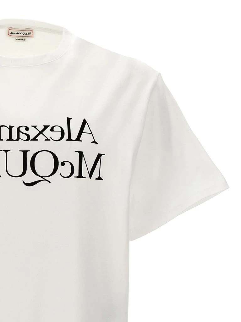 商品Alexander McQueen|Logo Print T-shirt,价格¥2695,第3张图片详细描述