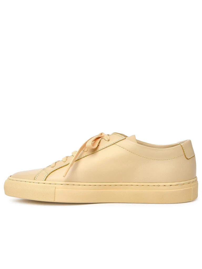 商品Common Projects|YELLOW LEATHER ACHILLES SNEAKERS,价格¥3692,第2张图片详细描述