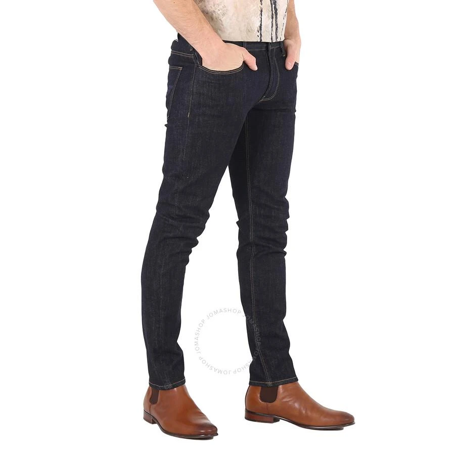 商品Emporio Armani|Men's Confort Denim Monogram Embroidered Pocket J06 Slim-Fit Jeans,价格¥774,第3张图片详细描述