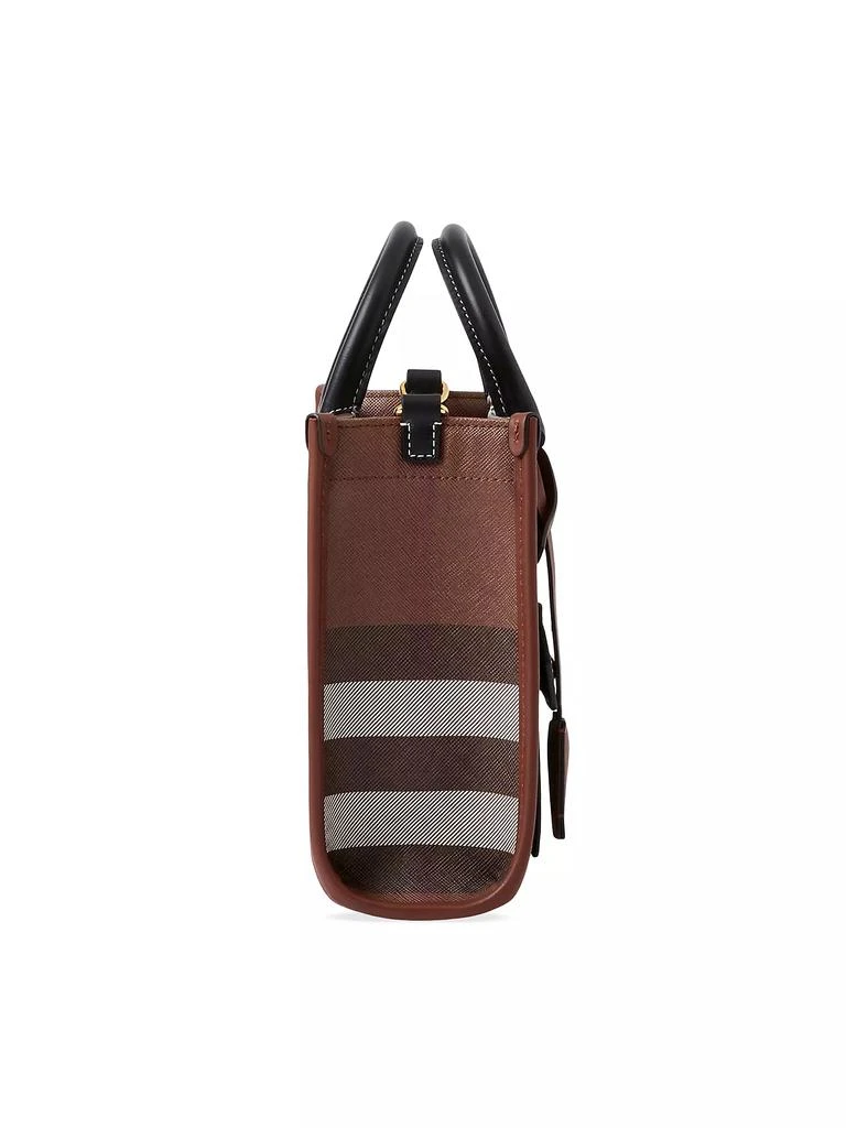 商品Burberry|Mini Freya Check Tote,价格¥13055,第3张图片详细描述