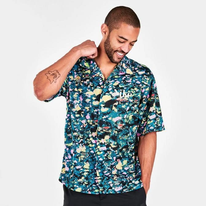 商品NIKE|Men's Nike NK Trek Division Button-Down Shirt,价格¥268,第3张图片详细描述