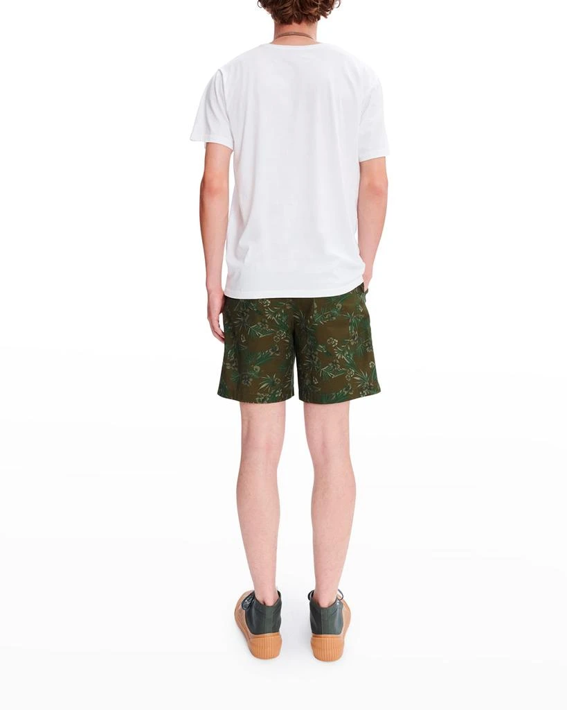 商品A.P.C.|Men's Andy Printed Denim Shorts,价格¥819,第3张图片详细描述