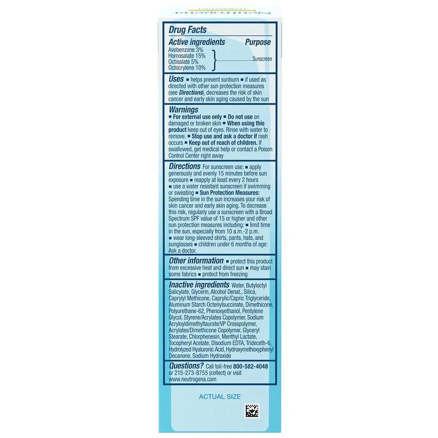 商品Neutrogena|Hydro Boost SPF 50 Hyaluronic Acid Moisturizer,价格¥160,第3张图片详细描述