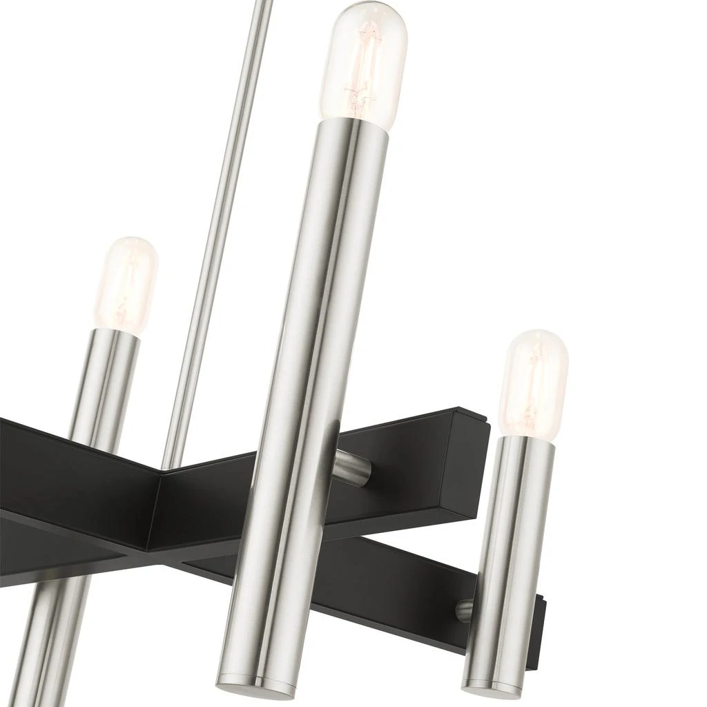 Four Light Brushed Nickel Chandelier 商品