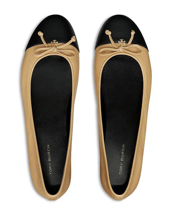 商品Tory Burch|Women's Cap-Toe Ballet Flats,价格¥1866,第4张图片详细描述