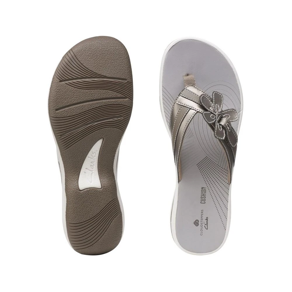 商品Clarks|Women's Cloudsteppers Brinkley Flora Sandals,价格¥247,第4张图片详细描述