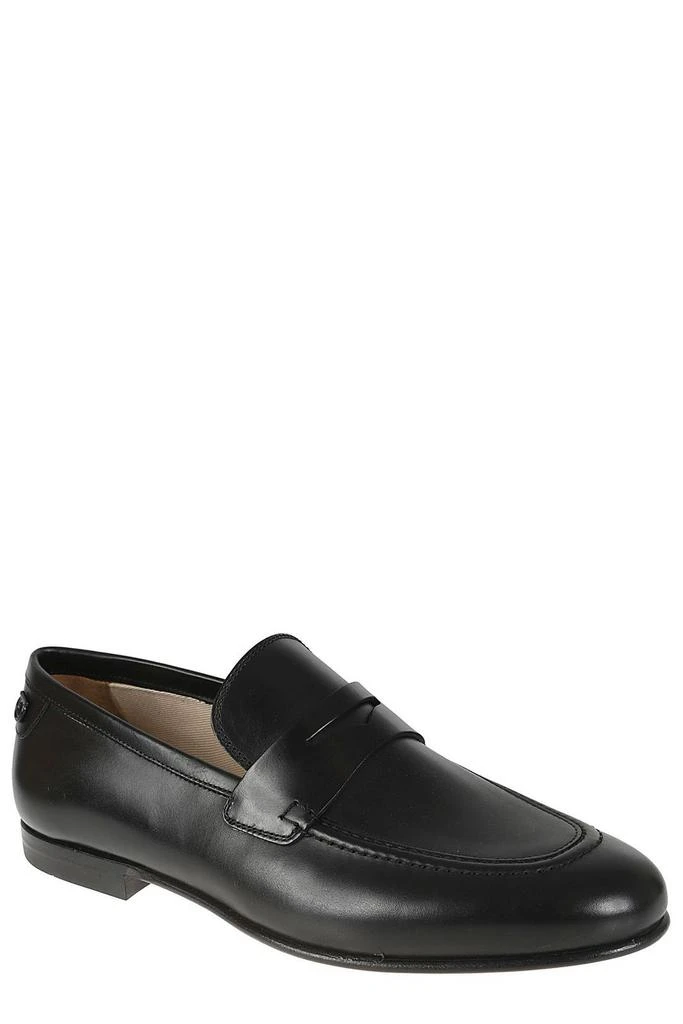 商品Salvatore Ferragamo|Salvatore Ferragamo Round-Toe Slip-On Loafers,价格¥3375,第2张图片详细描述