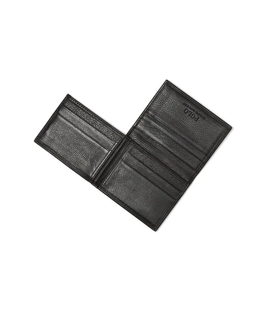 商品Ralph Lauren|Pebbled Billfold w/ Window,价格¥742,第3张图片详细描述