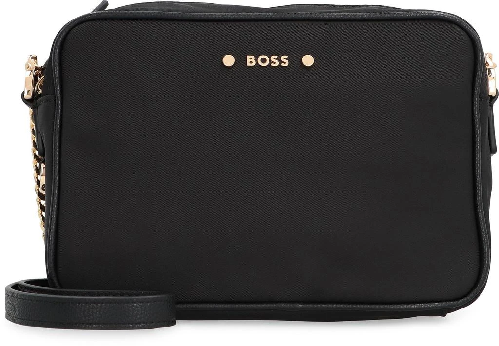 商品Hugo Boss|Boss Hugo Boss Logo Plaque Small Shoulder Bag,价格¥862,第1张图片