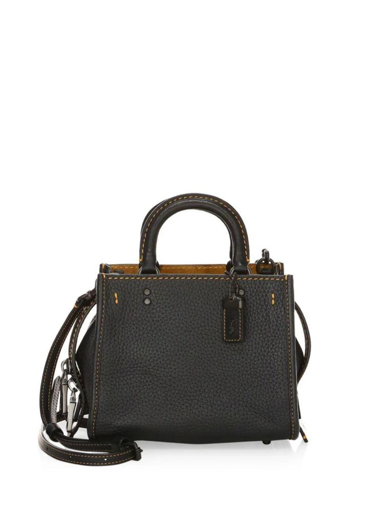 商品Coach|Coach - Rogue Pebbled Leather Top Handle Bag,价格¥2635,第1张图片