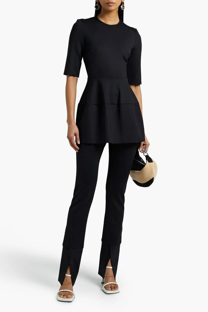 商品ROSETTA GETTY|Ponte peplum top,价格¥1120,第4张图片详细描述