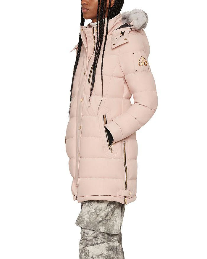 商品Moose Knuckles|Watershed Hooded Shearling Trim Down Parka,价格¥6901,第3张图片详细描述