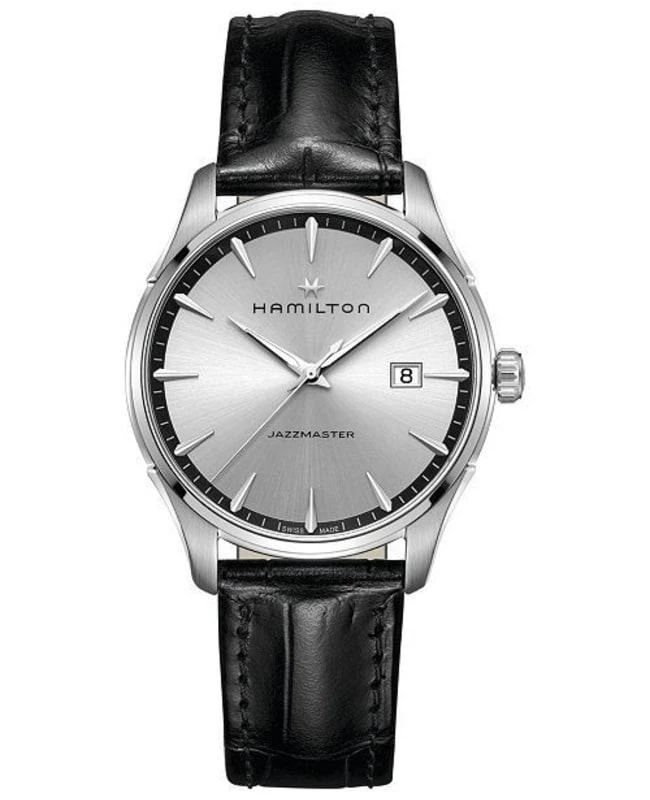 商品Hamilton|Hamilton Jazzmaster Gent Quartz Men's Watch H32451751,价格¥4043,第1张图片