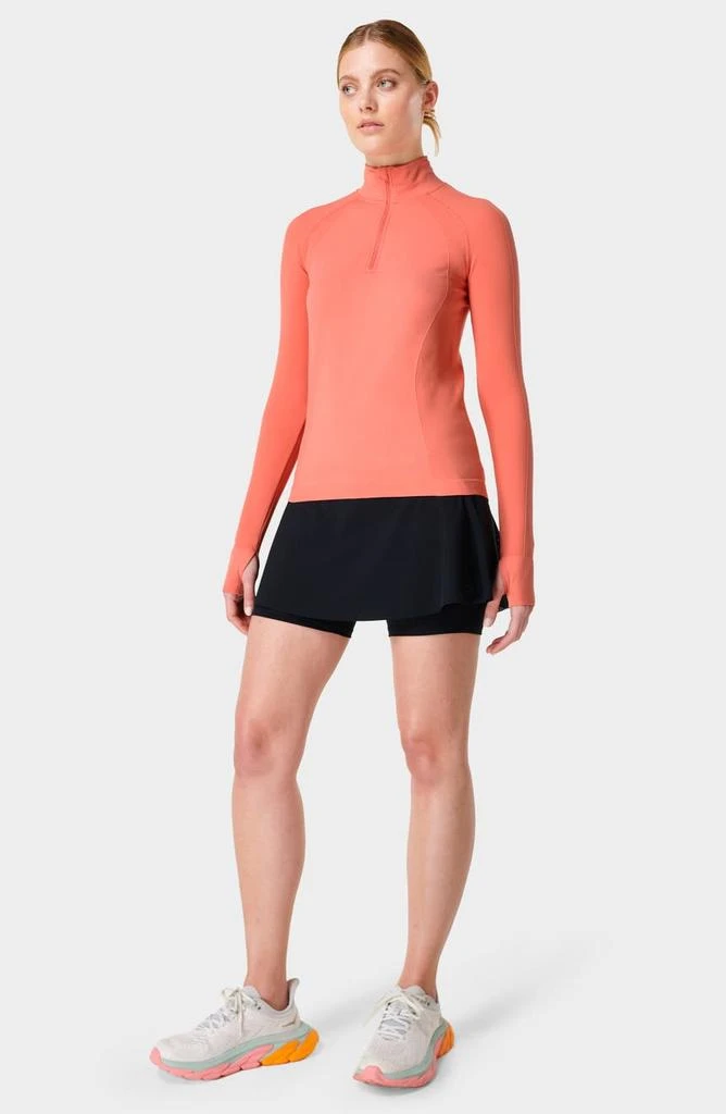 商品SWEATY BETTY|Athlete Seamless Half-Zip Workout Top,价格¥328,第5张图片详细描述