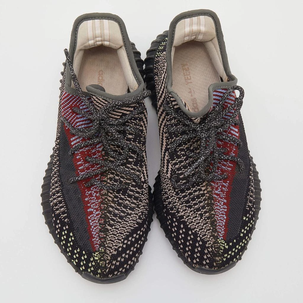 商品[二手商品] YEEZY|Yeezy x Adidas Multicolor Knit Fabric Boost 350 V2 Yecheil (Non-Reflective) Sneakers Size 42,价格¥2521,第3张图片详细描述