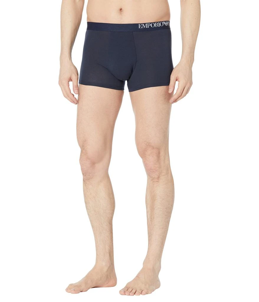 商品Emporio Armani|Soft Touch Ecofiber 3-Pack Trunks,价格¥393,第3张图片详细描述