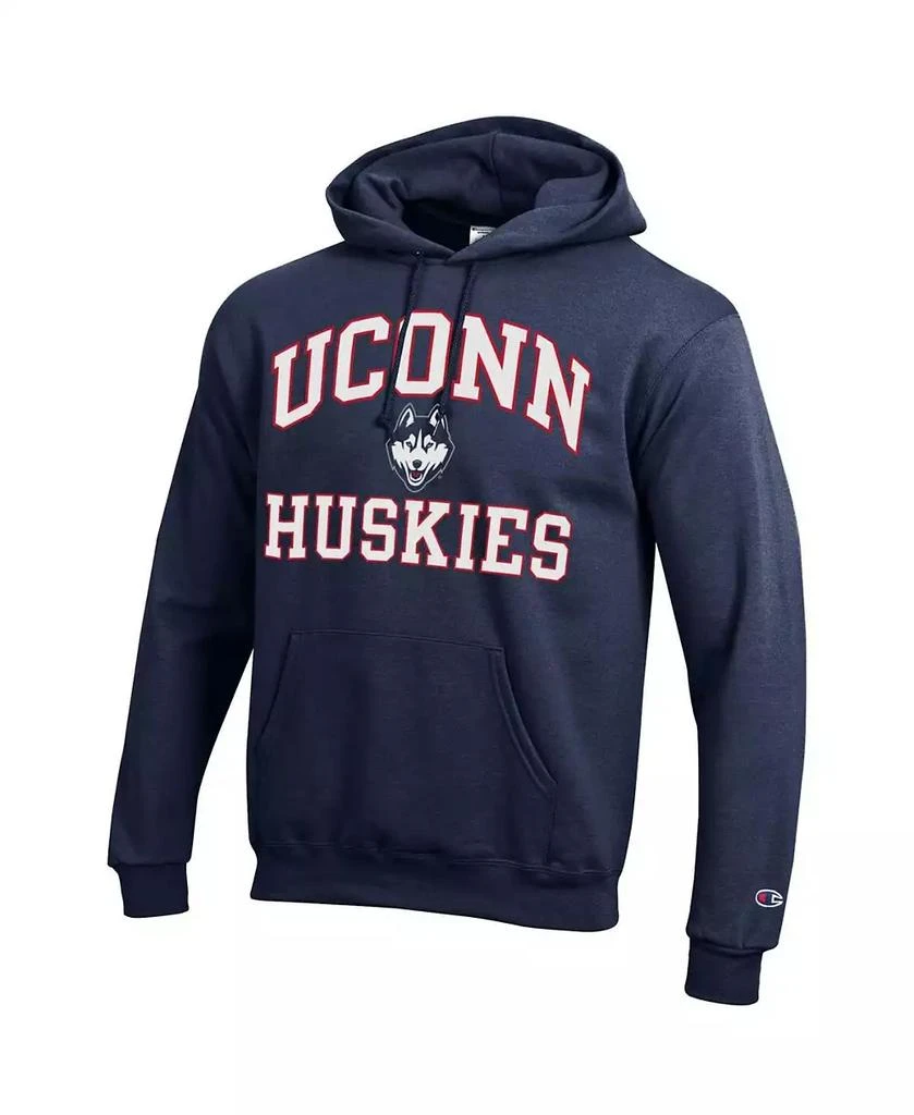 商品CHAMPION|Men's Navy UConn Huskies High Motor Pullover Hoodie,价格¥336,第3张图片详细描述