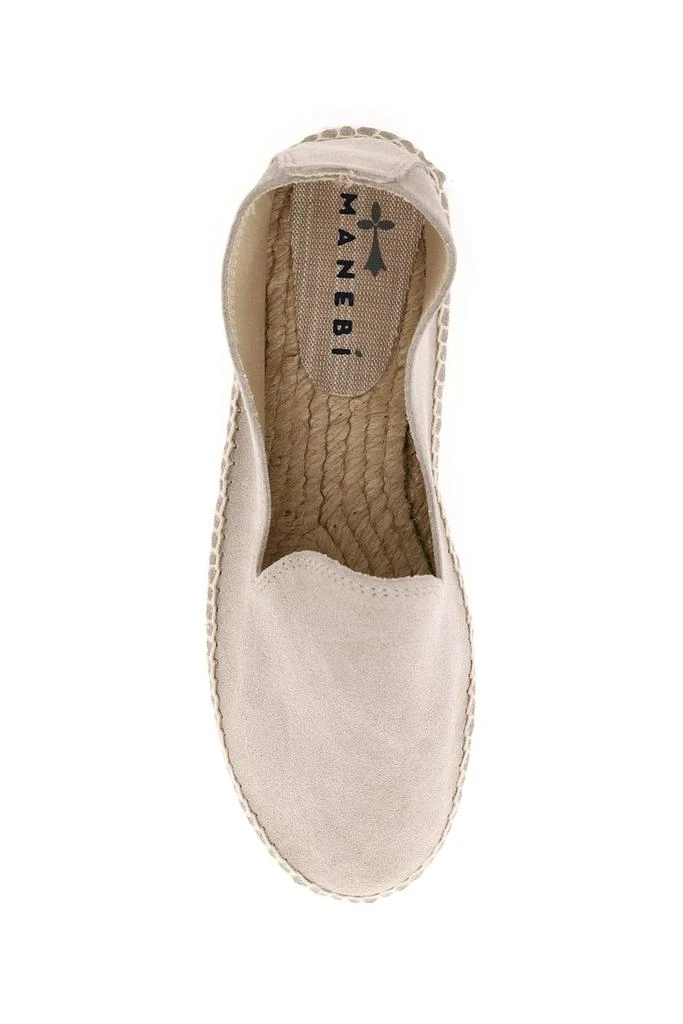 商品Manebi|Manebi Suede Leather Hamptons Espadrilles,价格¥468,第2张图片详细描述