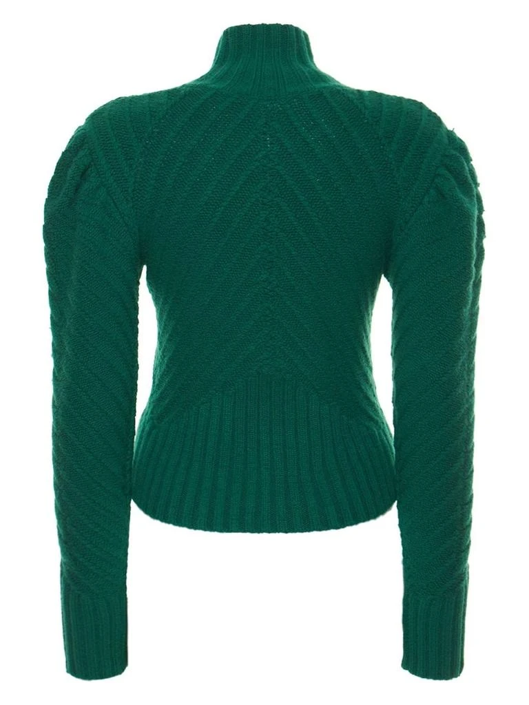 商品Zimmermann|Zimmermann Green Cashmere Blend Sweater,价格¥5089,第2张图片详细描述