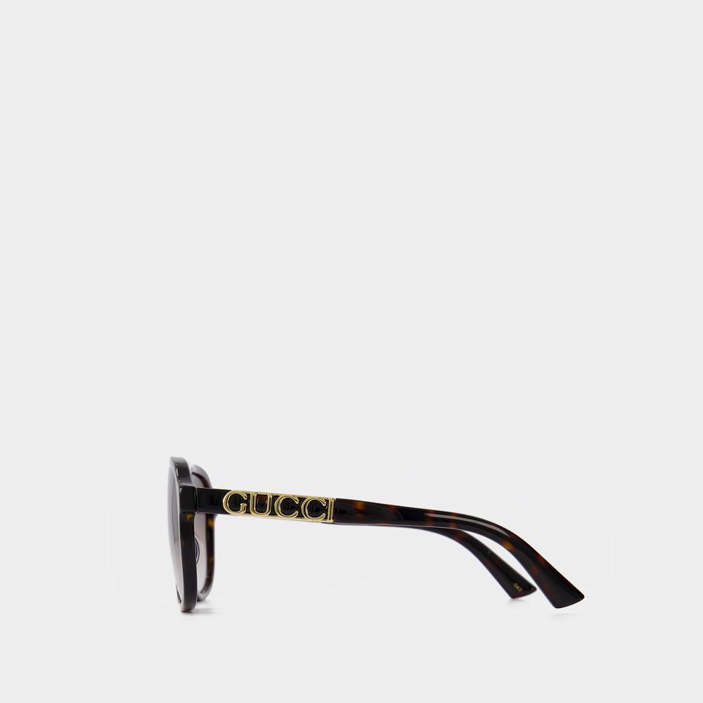 Sunglasses in Brown Acetate商品第2张图片规格展示