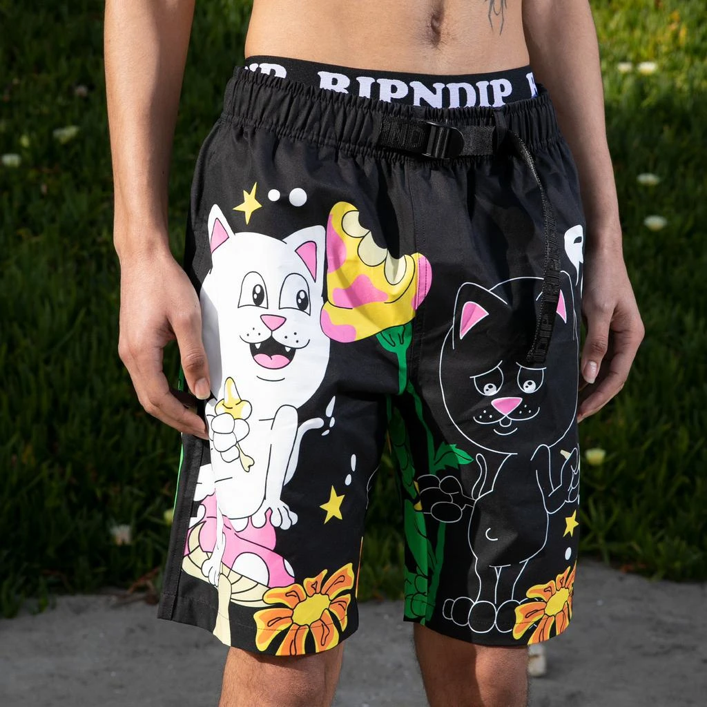 商品RIPNDIP|Friday Jr Swim Shorts (Black),价格¥228,第1张图片