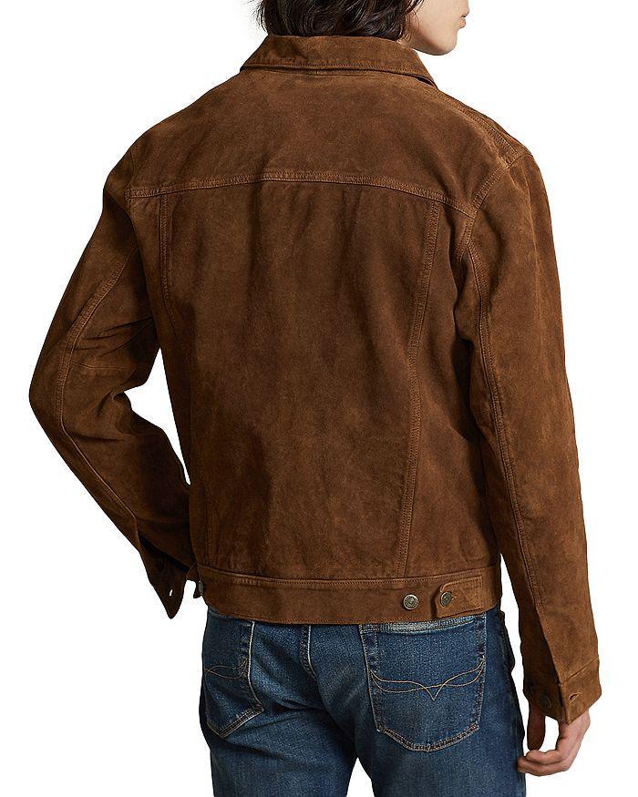 商品Ralph Lauren|Suede Trucker Jacket,价格¥3865,第5张图片详细描述