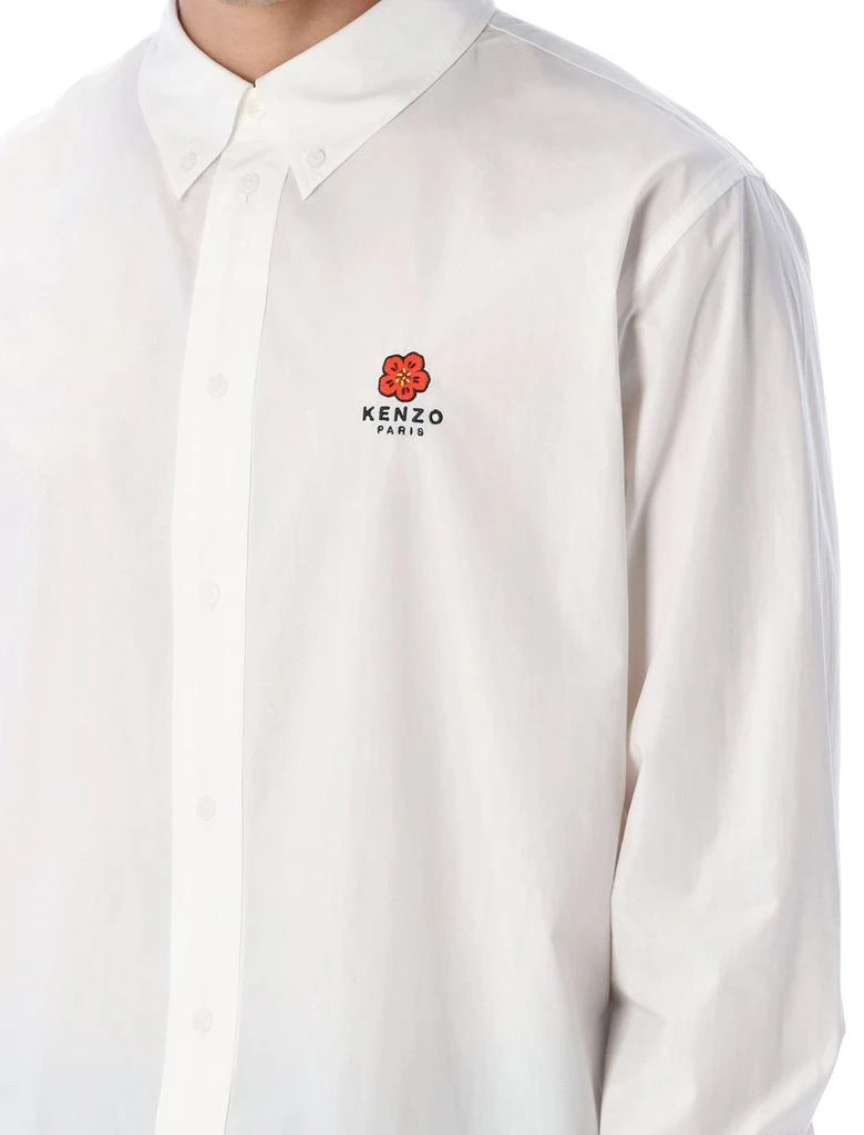 Kenzo Logo Embroidered Long-Sleeved Shirt 商品