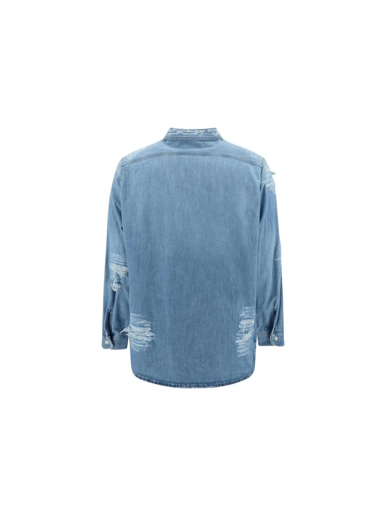 商品FourTwoFour on Fairfax|FourTwoFour on Fairfax Denim Shirt,价格¥4087,第2张图片详细描述