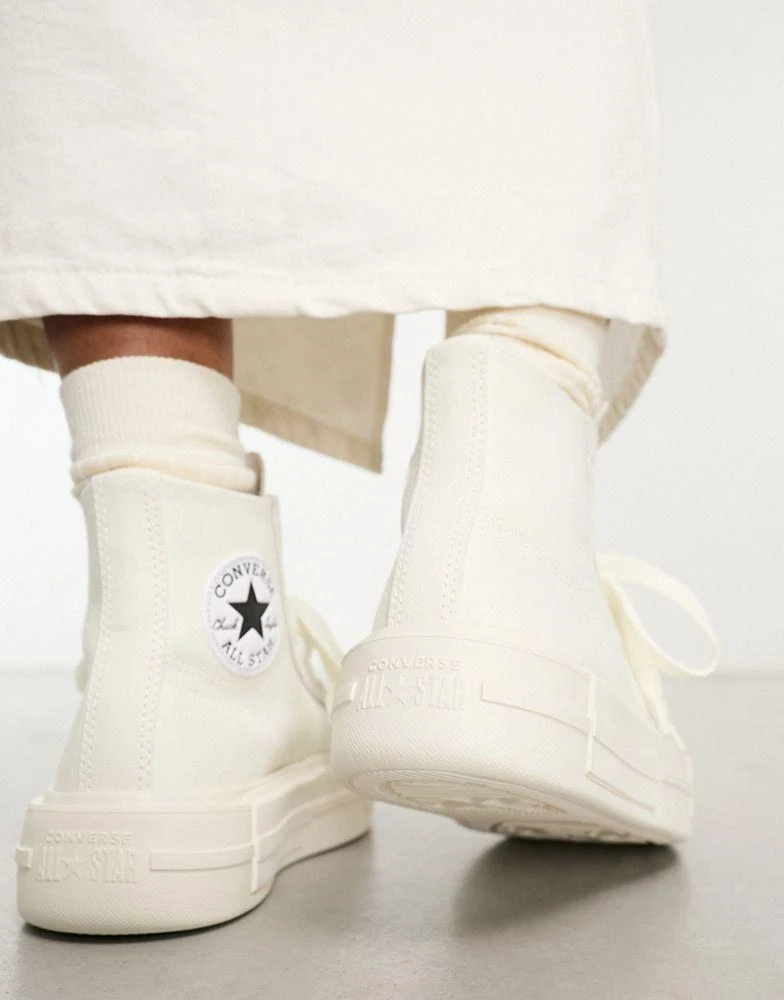 商品Converse|Converse Chuck Taylor All Star Cruise Hi trainers in off-white,价格¥560,第4张图片详细描述