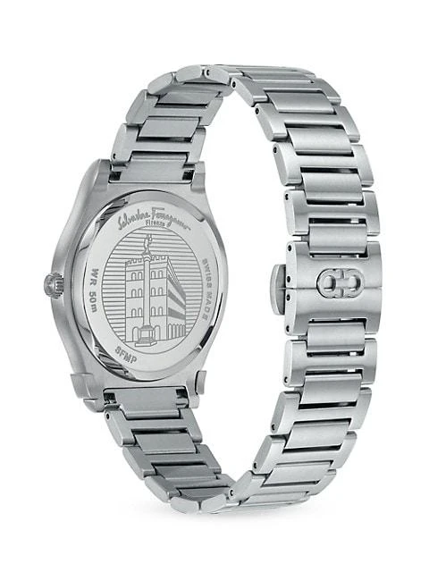 商品Salvatore Ferragamo|Gancini Stainless Steel Watch,价格¥4717,第3张图片详细描述