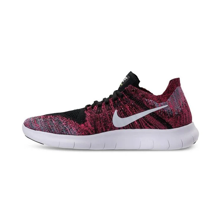 商品NIKE|Women's Free Run Flyknit 2017 Running Sneakers from Finish Line,价格¥667,第4张图片详细描述