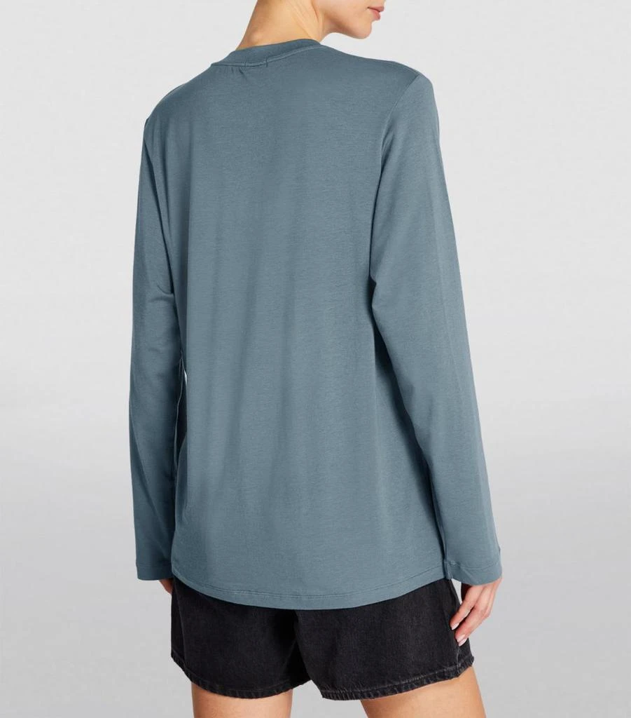 商品SKIMS|Boyfriend Long-Sleeve T-Shirt,价格¥525,第4张图片详细描述