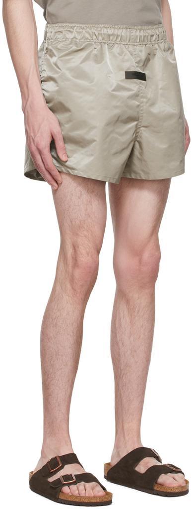商品Essentials|Taupe Nylon Shorts,价格¥433,第4张图片详细描述