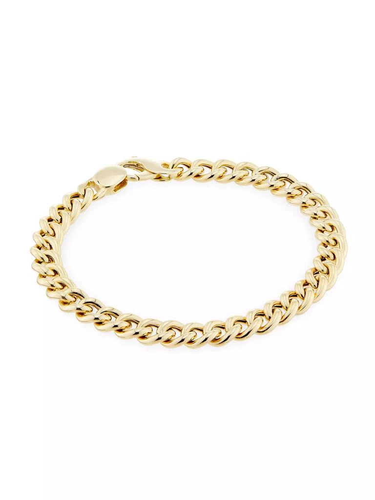 商品Saks Fifth Avenue Collection|14K Yellow Gold Curb-Chain Bracelet,价格¥20693,第1张图片