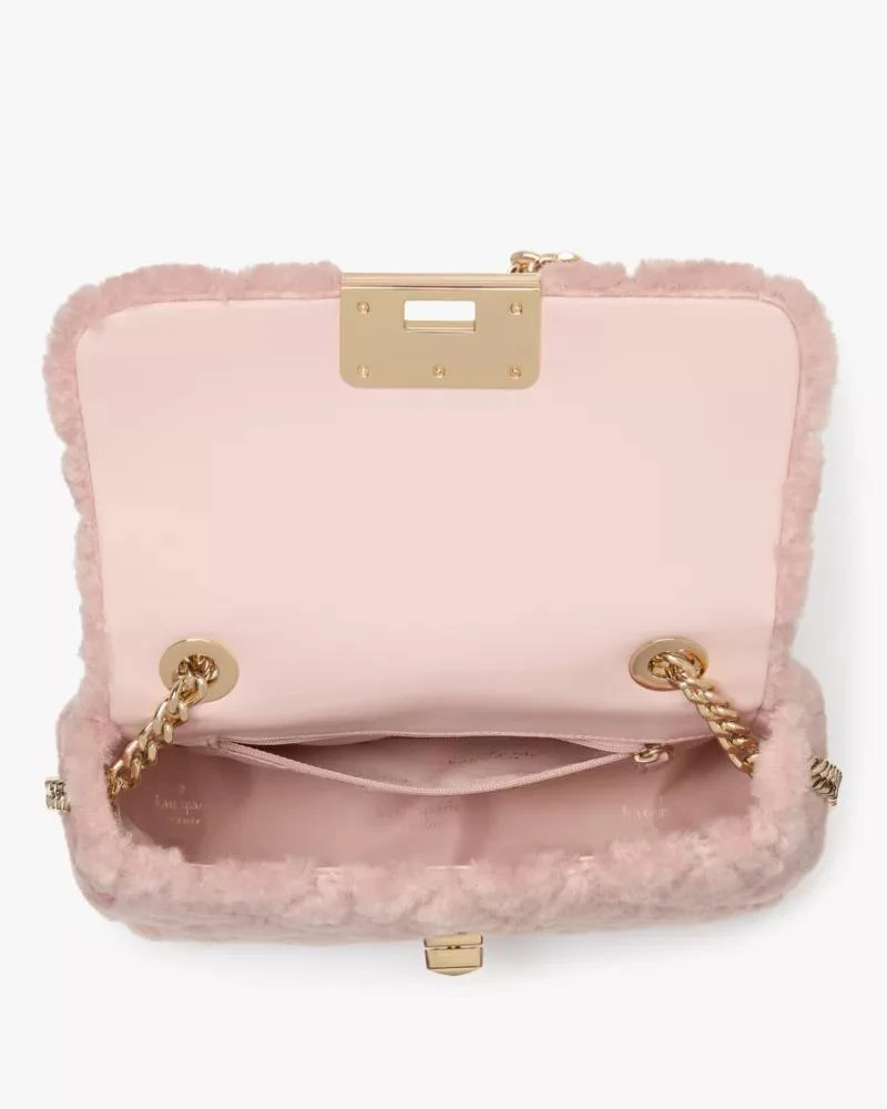 商品Kate Spade|Carey Faux Fur Small Flap Crossbody,价格¥1167,第4张图片详细描述