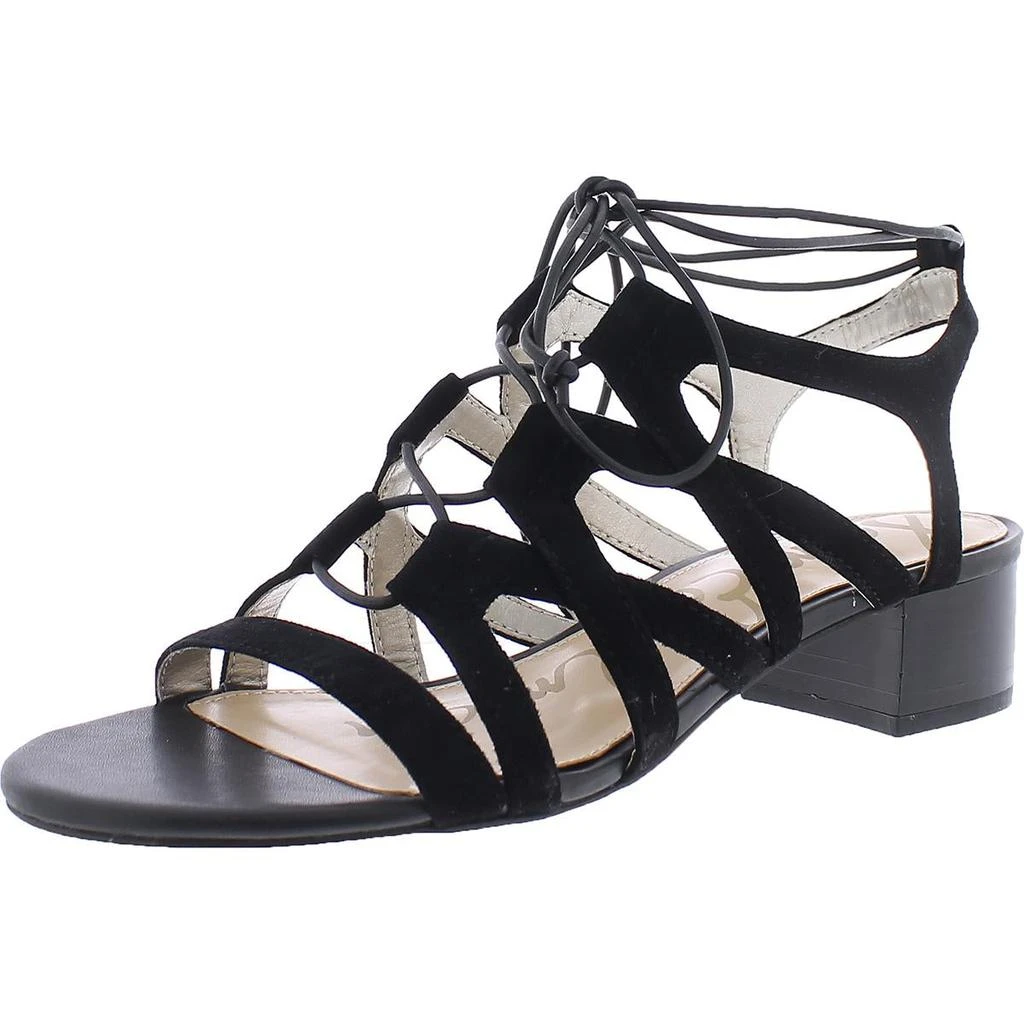 商品Sam Edelman|Sam Edelman Womens Ardella Leather Lace Up Gladiator Sandals,价格¥85,第2张图片详细描述