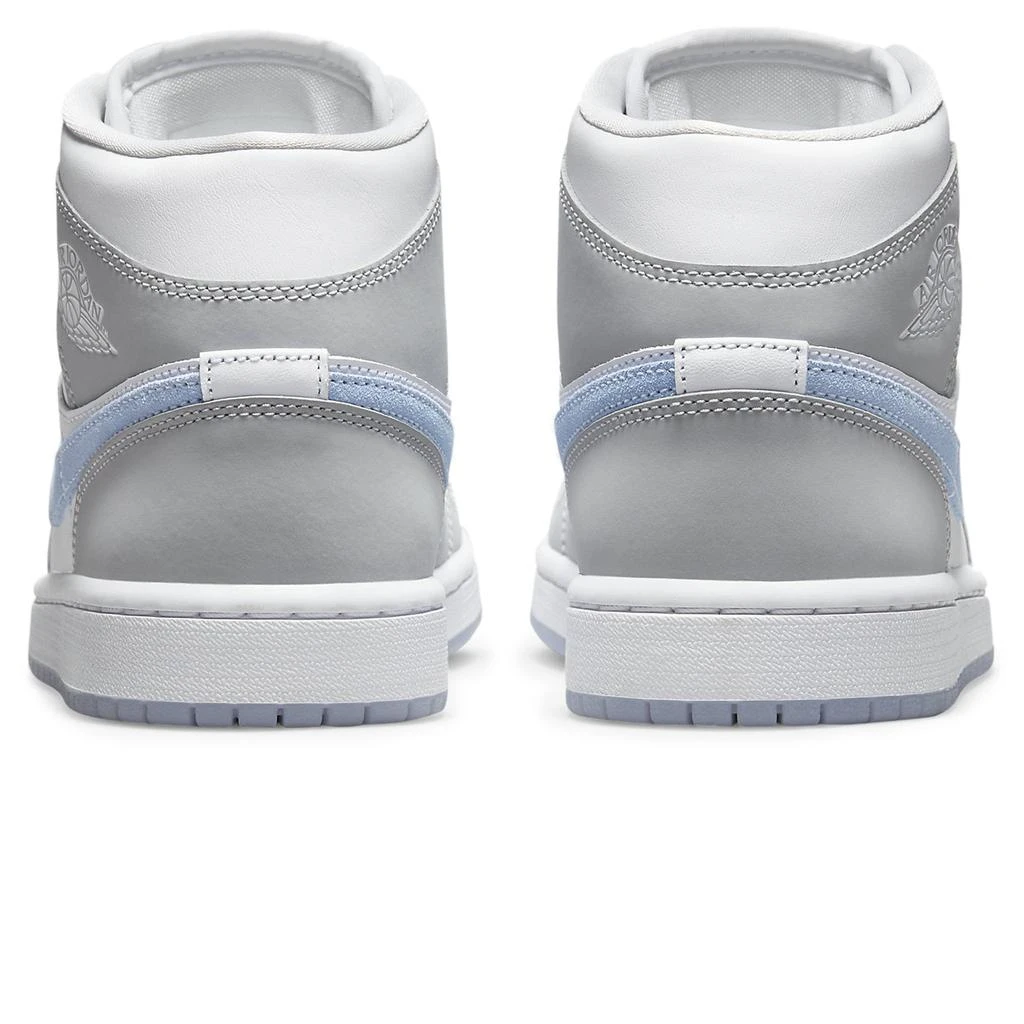商品Jordan|Air Jordan 1 Mid Wolf Grey Blue (W),价格¥1120,第4张图片详细描述