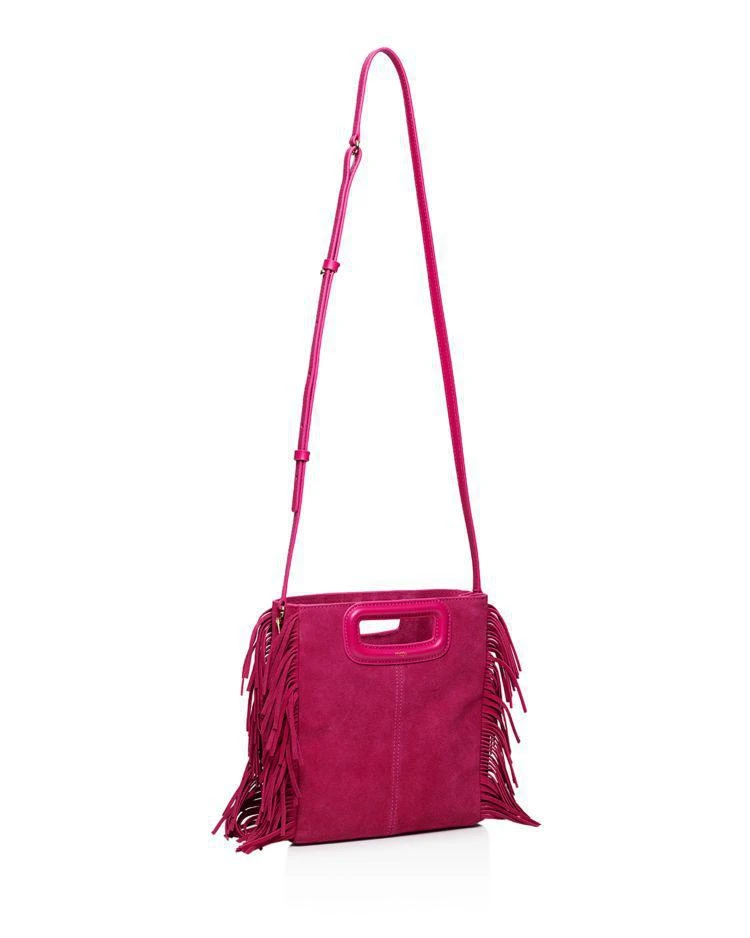 商品Maje|Suede Fringe Crossbody ,价格¥615,第2张图片详细描述