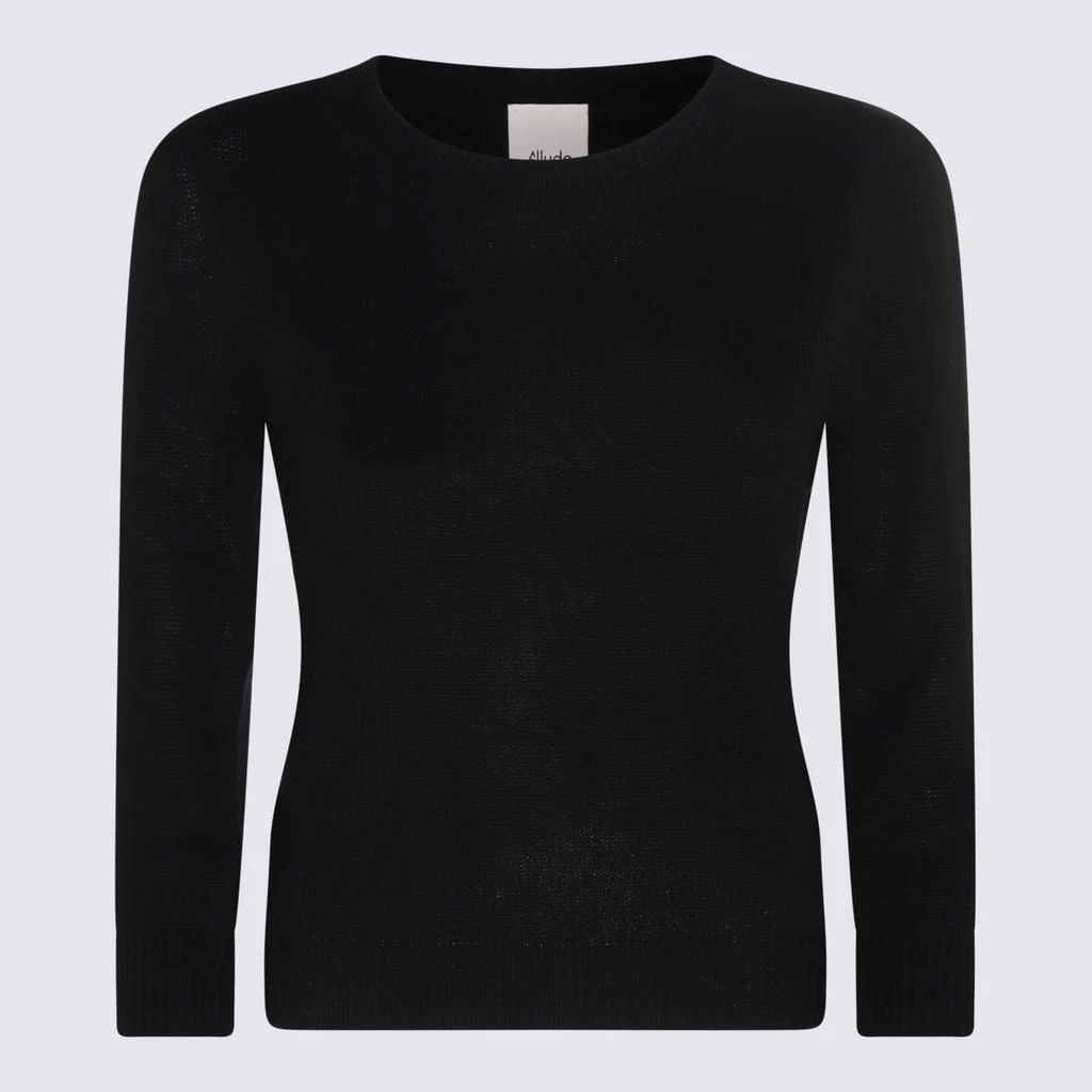 商品Allude|Black Wool Knitwear,价格¥1300,第2张图片详细描述