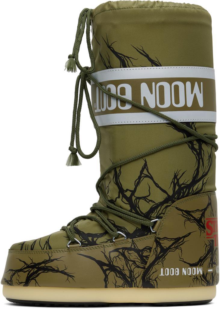 商品Moon Boot|Khaki Stranger Things Edition Icon Boot,价格¥1442,第5张图片详细描述