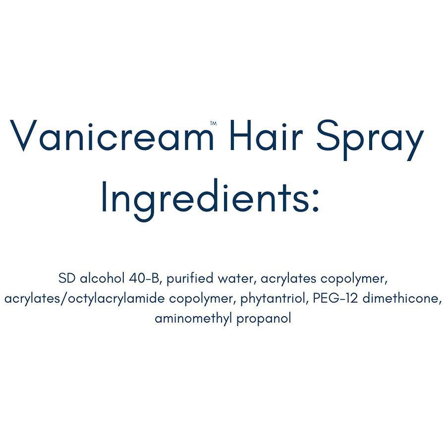 商品Vanicream|Firm Hold Styling and Finishing Hair Spray for Sensitive Skin,价格¥93,第4张图片详细描述