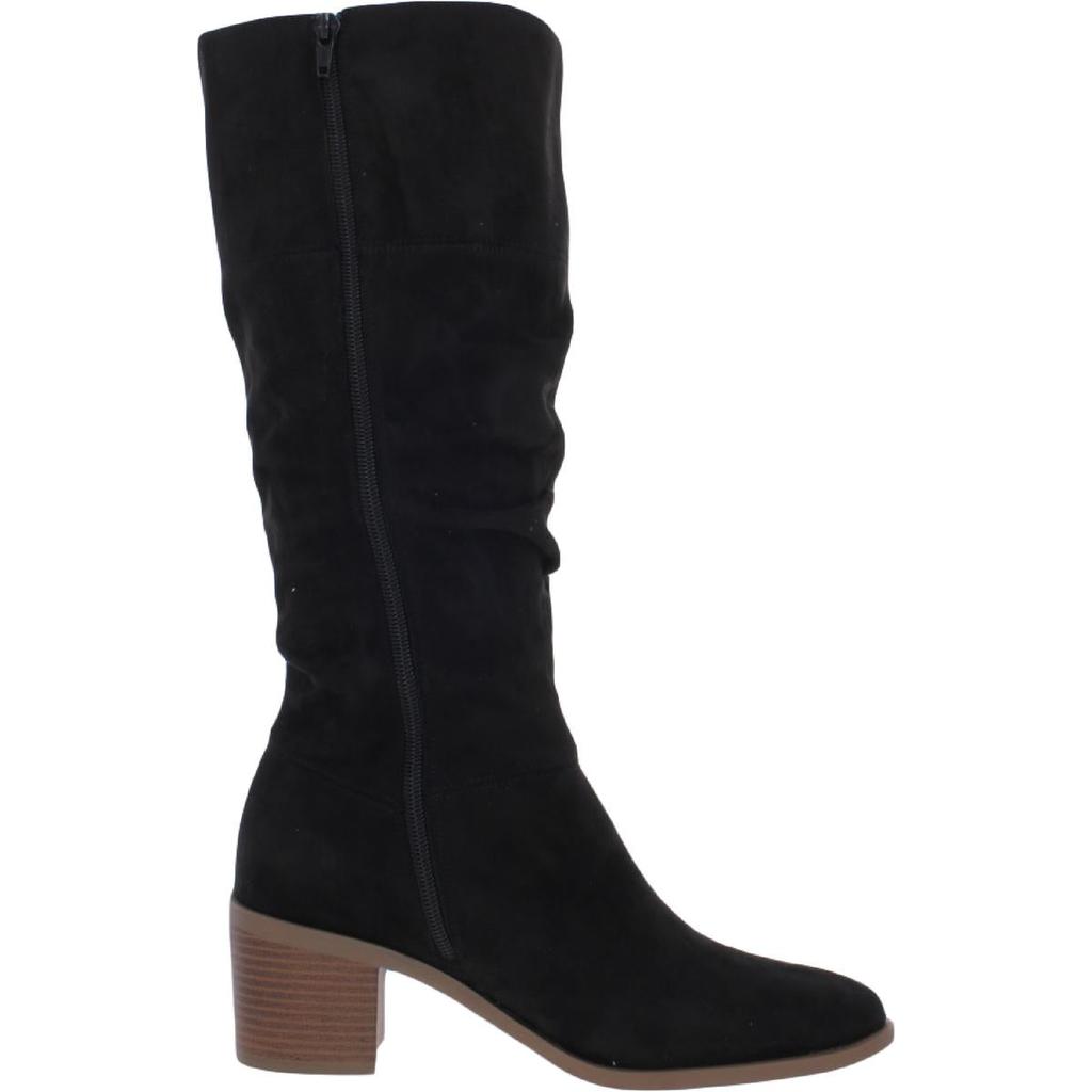 Style & Co. Womens August Faux Leather Almond Toe Knee-High Boots商品第4张图片规格展示