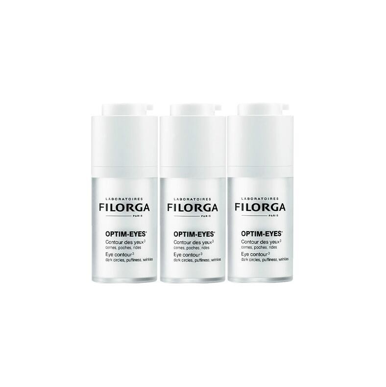 【3件包邮装】FILORGA/菲洛嘉 360靓丽眼霜 15ml*3商品第1张图片规格展示