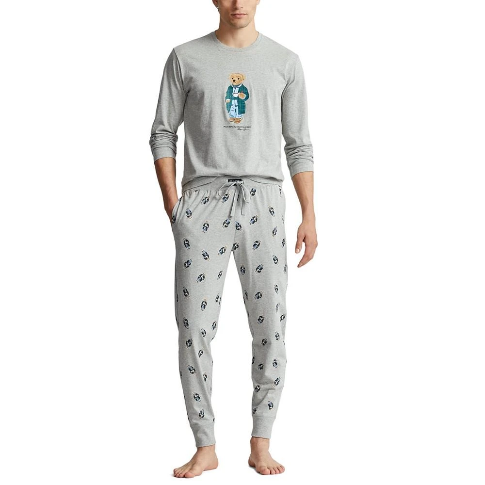 商品Ralph Lauren|Men's Polo Bear Jogger Pajamas Set,价格¥299,第1张图片