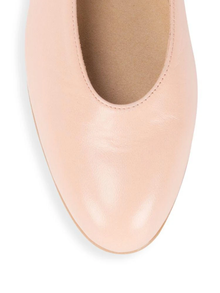 商品Stuart Weitzman|Chicflat Leather Ballet Flats,价格¥1026,第3张图片详细描述