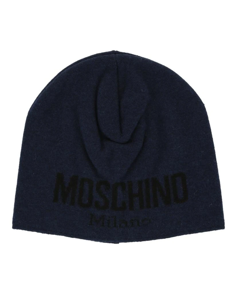 商品Moschino|Embroidered Logo Wool Beanie,价格¥449,第1张图片