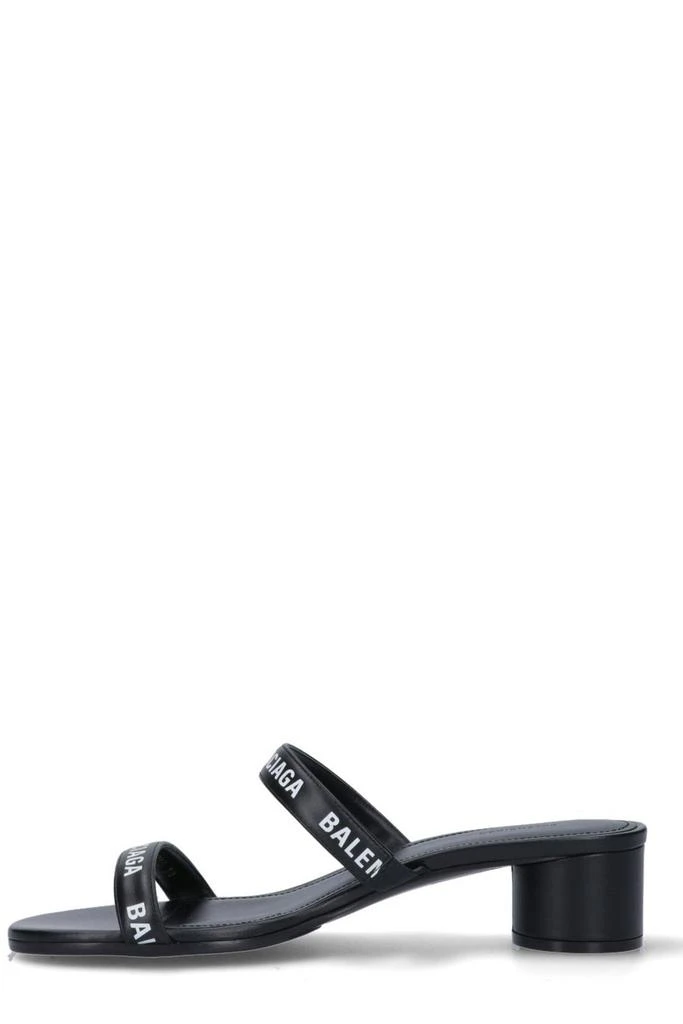 商品Balenciaga|Balenciaga Logo Strap Open-Toe Sandals,价格¥3128,第2张图片详细描述