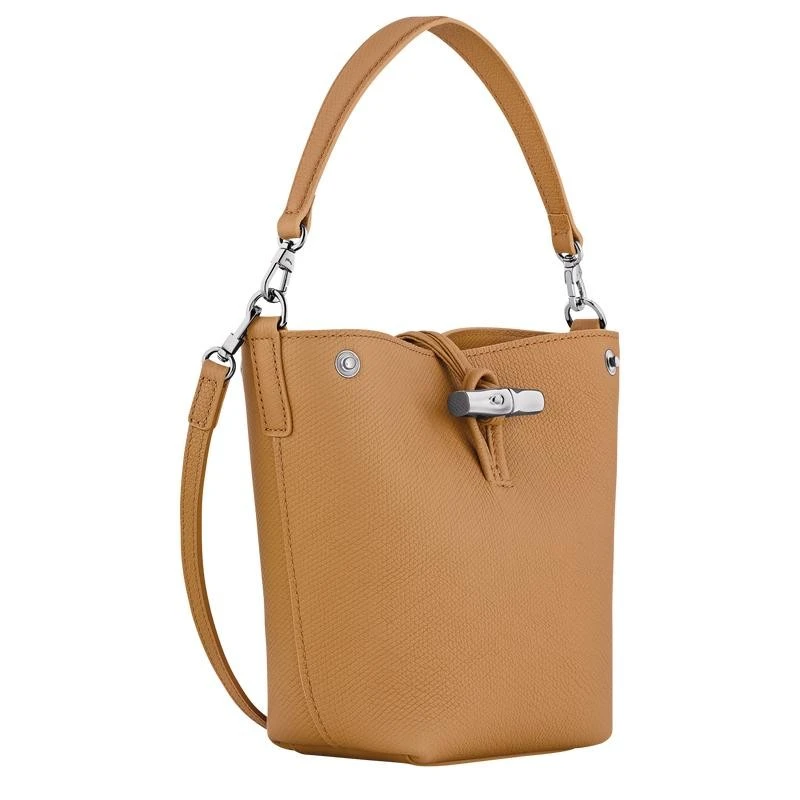 商品Longchamp|【预售3-7天】Longchamp/珑骧 女士褐色牛皮单肩包,价格¥4353,第5张图片详细描述